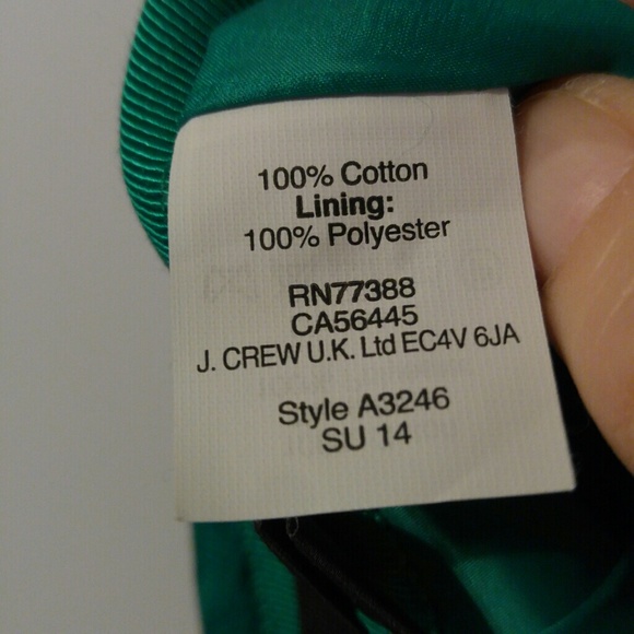 J. Crew Green Skirt - Picture 6 of 8